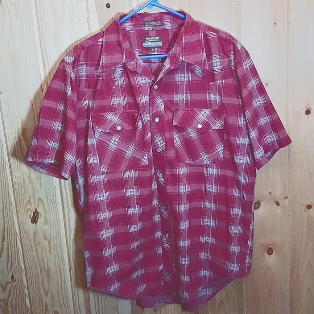 Outlaw Western Wear Short Sleeve Shirt
